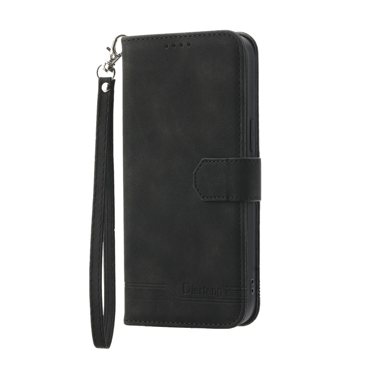 Dierfeng Dream Line TPU + PU Leather Phone Case, For Xiaomi Redmi Note 12S 4G Global, For Xiaomi Poco X6 Pro 5G
