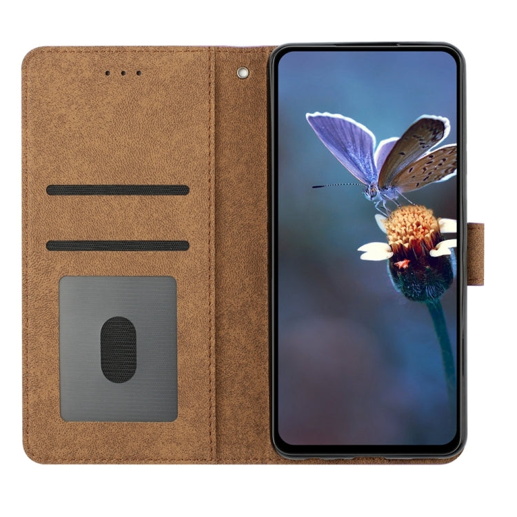 Seven Butterflies Embossed Leather Phone Case, For Xiaomi Redmi Note 10 5G, For Xiaomi Redmi 9A, For Xiaomi Redmi 9, For Xiaomi Redmi 9C