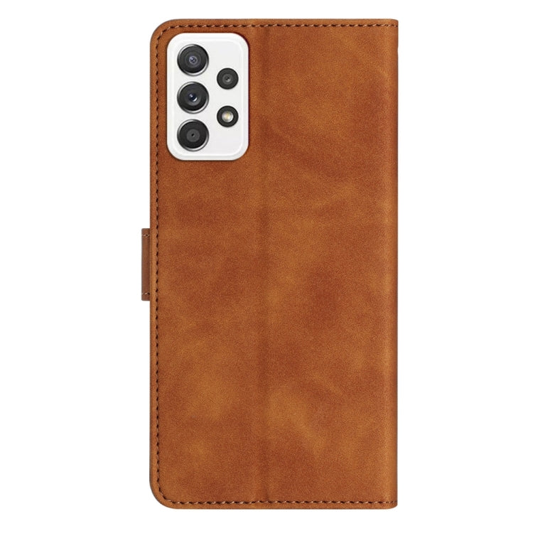 Seven Butterflies Embossed Leather Phone Case, For Samsung Galaxy A52 5G, For Samsung Galaxy A53, For Samsung Galaxy A54, For Samsung Galaxy A70