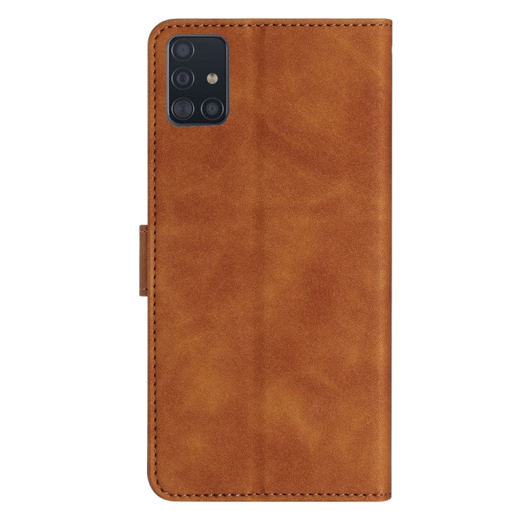 Seven Butterflies Embossed Leather Phone Case, For Samsung Galaxy A71, For Samsung Galaxy A72 5G, For Samsung Galaxy A73 5G, For Samsung Galaxy M23
