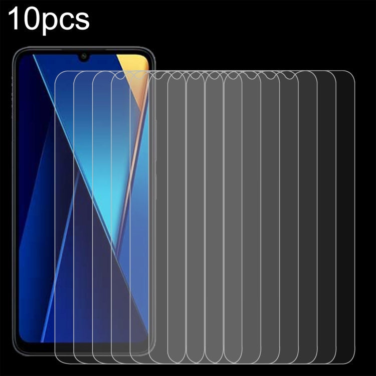 10pcs 0.26mm 9H 2.5D Tempered Glass Film, For Xiaomi Poco M6 Plus 5G, For Xiaomi Redmi A3x, For Xiaomi Poco F6 Pro / Poco F6 5G, For Xiaomi Redmi Turbo 3, For Xiaomi Redmi A3 / Poco C61, For Xiaomi Poco X6 Neo, For Xiaomi Redmi 13R / Poco M6           ...