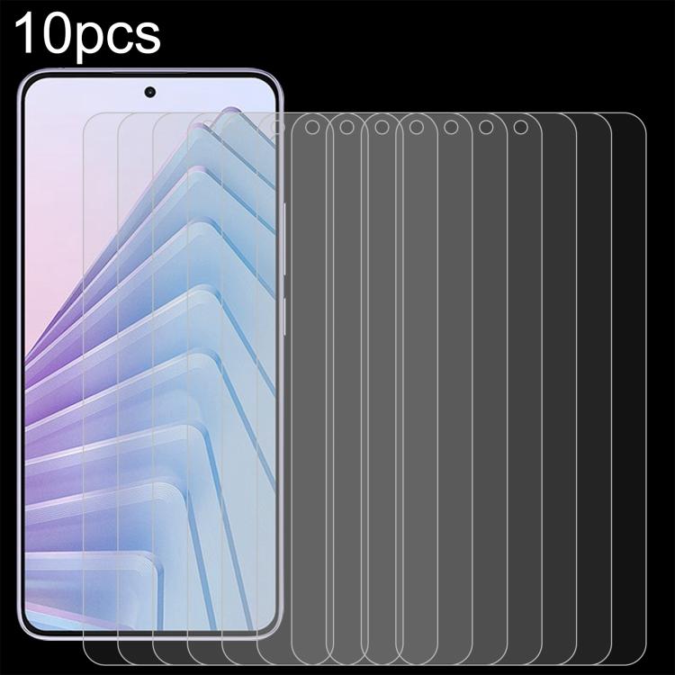 10pcs 0.26mm 9H 2.5D Tempered Glass Film, For Redmi 15 5G 169.5mm, For Xiaomi Poco C85 4G, For Redmi 15C 4G 171.5mm, For Redmi 15C 5G 173.1mm, For Redmi 15C 4G 173.1mm, For Xiaomi Redmi 13x, For Xiaomi Redmi A5 4G 173.3mm                               ...
