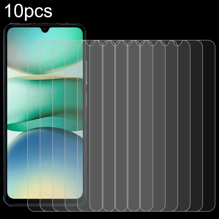 10pcs 0.26mm 9H 2.5D Tempered Glass Film, For Redmi 15 5G 169.5mm, For Xiaomi Poco C85 4G, For Redmi 15C 4G 171.5mm, For Redmi 15C 5G 173.1mm, For Redmi 15C 4G 173.1mm, For Xiaomi Redmi 13x, For Xiaomi Redmi A5 4G 173.3mm                               ...