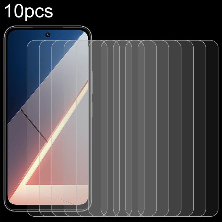 10pcs 0.26mm 9H 2.5D Tempered Glass Film, For Xiaomi 17T 5G, For Redmi A7 Pro 4G, For Xiaomi Poco X8 Pro Max 5G, For Xiaomi Poco X8 Pro 5G, For Redmi Turbo 5 Max 5G, For Redmi Turbo 5 5G, For Xiaomi 17 Ultra, For Xiaomi Poco F8 Pro                     ...