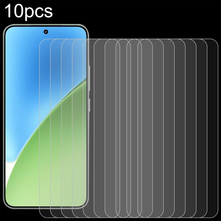 10pcs 0.26mm 9H 2.5D Tempered Glass Film, For Xiaomi 17T 5G, For Redmi A7 Pro 4G, For Xiaomi Poco X8 Pro Max 5G, For Xiaomi Poco X8 Pro 5G, For Redmi Turbo 5 Max 5G, For Redmi Turbo 5 5G, For Xiaomi 17 Ultra, For Xiaomi Poco F8 Pro                     ...