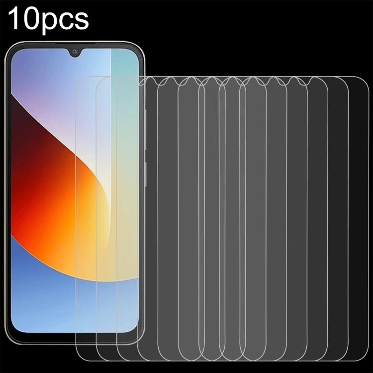 10pcs 0.26mm 9H 2.5D Tempered Glass Film, For Xiaomi 17T 5G, For Redmi A7 Pro 4G, For Xiaomi Poco X8 Pro Max 5G, For Xiaomi Poco X8 Pro 5G, For Redmi Turbo 5 Max 5G, For Redmi Turbo 5 5G, For Xiaomi 17 Ultra, For Xiaomi Poco F8 Pro                     ...