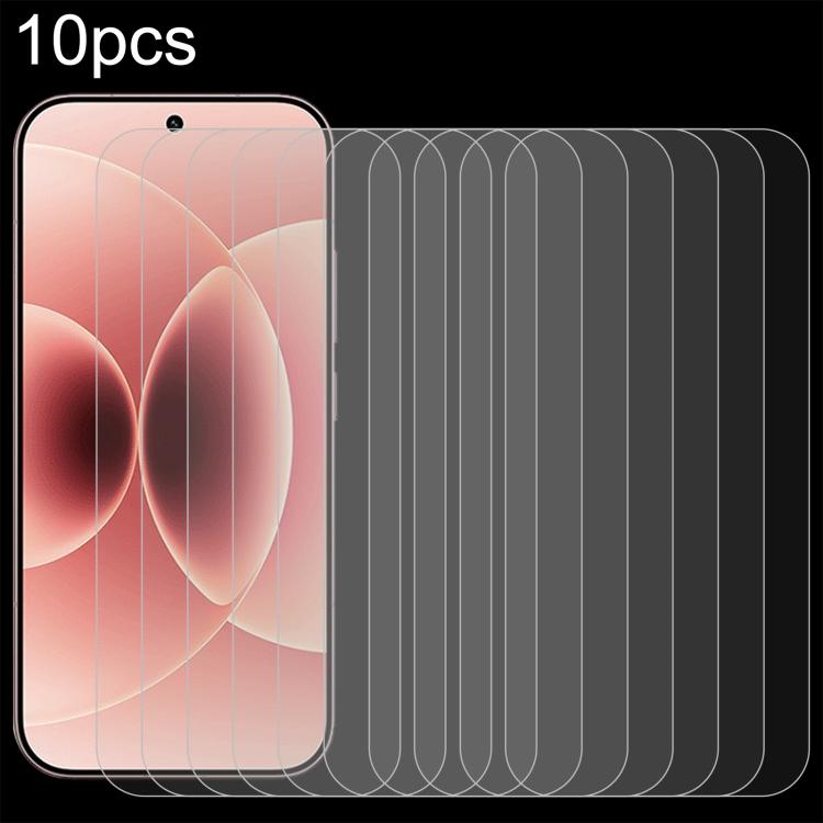 10pcs 0.26mm 9H 2.5D Tempered Glass Film, For Xiaomi 17T 5G, For Redmi A7 Pro 4G, For Xiaomi Poco X8 Pro Max 5G, For Xiaomi Poco X8 Pro 5G, For Redmi Turbo 5 Max 5G, For Redmi Turbo 5 5G, For Xiaomi 17 Ultra, For Xiaomi Poco F8 Pro                     ...