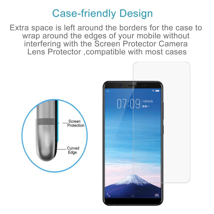 For vivo Y75A 0.26mm 9H 2.5D Tempered Glass Film
