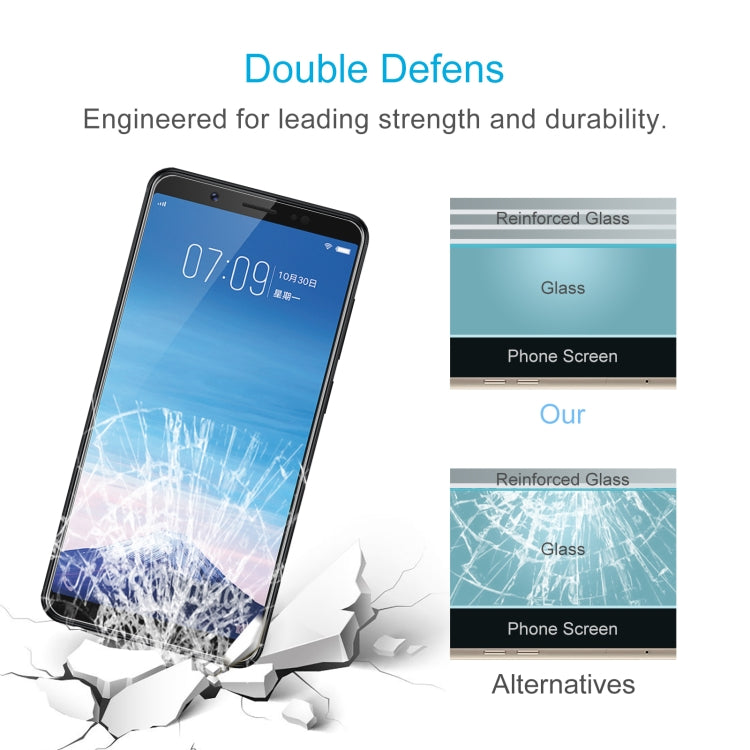 For vivo Y75A 0.26mm 9H 2.5D Tempered Glass Film