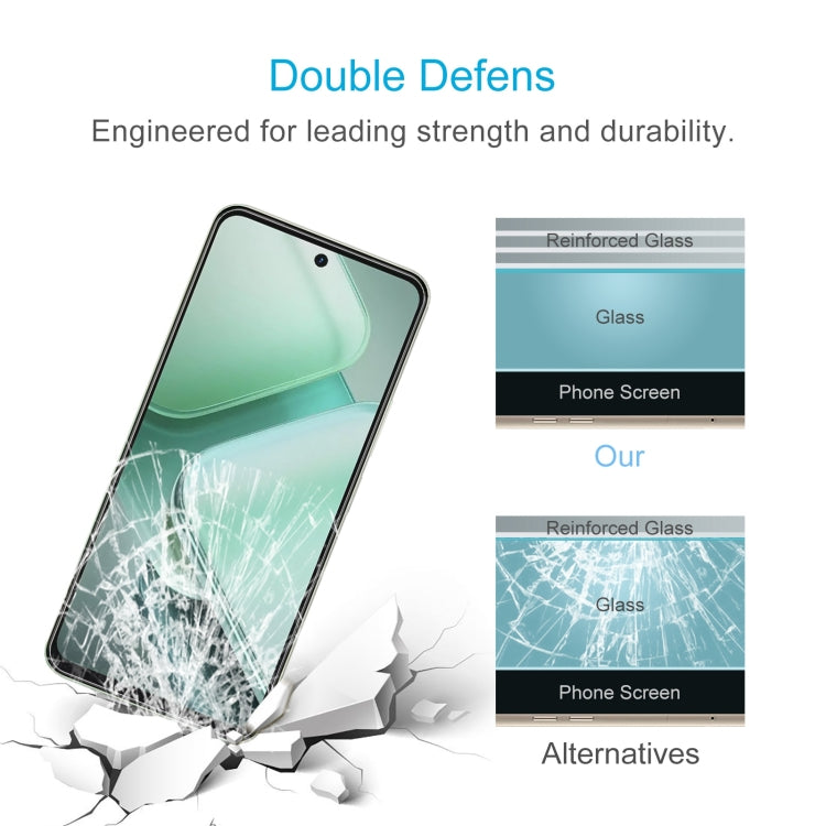 For vivo iQOO Z9x 0.26mm 9H 2.5D Tempered Glass Film