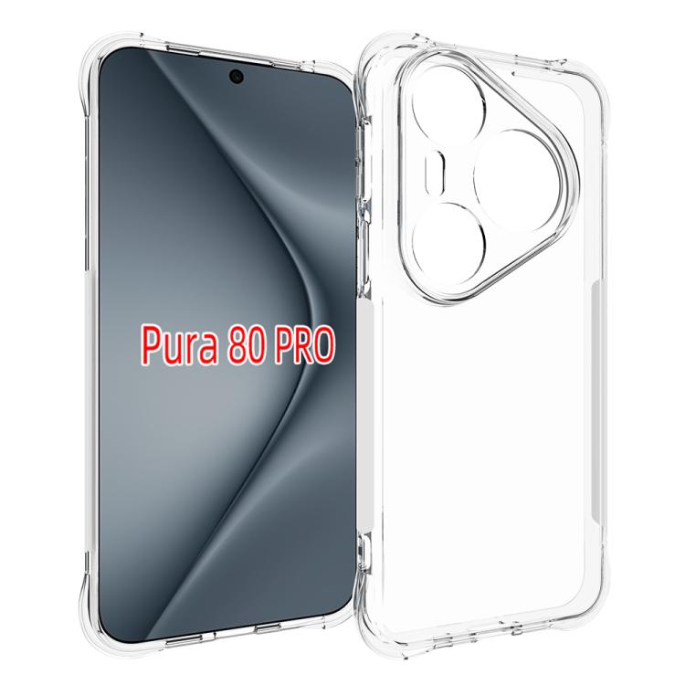 Shockproof Non-slip Thickening TPU Phone Case, For Huawei Mate 80 Pro Max, For Huawei Mate 80 / 80 Pro, For Huawei Mate 70 Air 5G, For Huawei Pura 80 Pro 5G, For Huawei Pura 80 5G, For Huawei Enjoy 70X / Maimang 30, For Huawei Mate 70                  ...