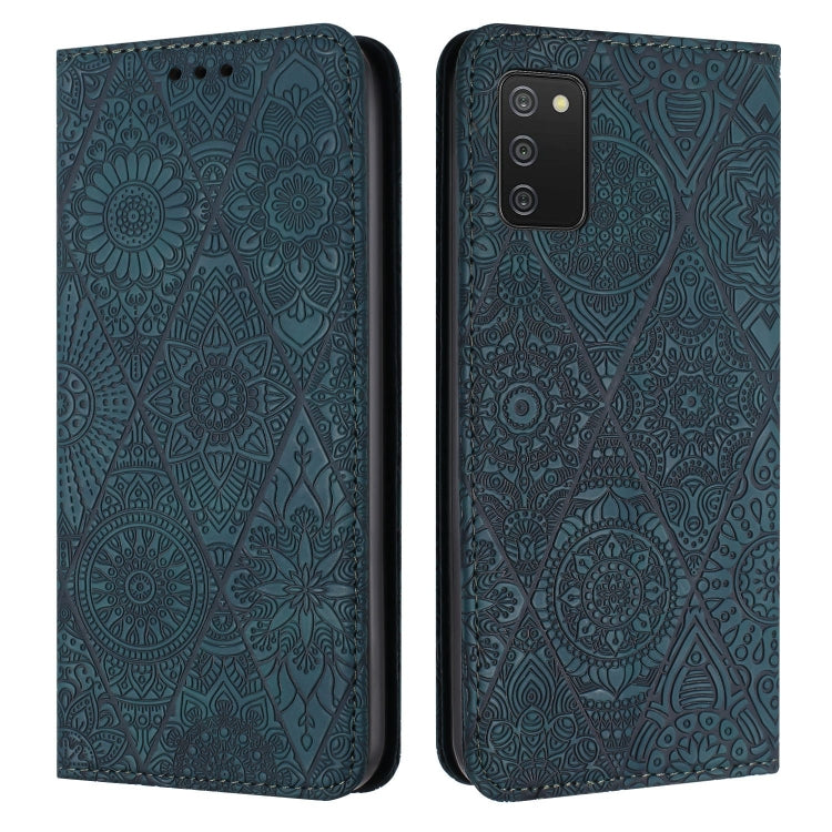 Ethnic Embossed Adsorption Leather Phone Case, For Samsung Galaxy S20 Ultra, For Samsung Galaxy A02s 166mm, For Samsung Galaxy A03s 166mm, For Samsung Galaxy A12 5G