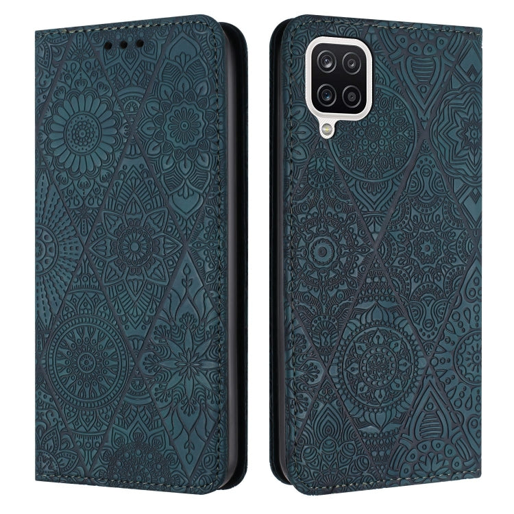 Ethnic Embossed Adsorption Leather Phone Case, For Samsung Galaxy S20 Ultra, For Samsung Galaxy A02s 166mm, For Samsung Galaxy A03s 166mm, For Samsung Galaxy A12 5G