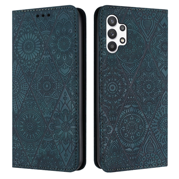 Ethnic Embossed Adsorption Leather Phone Case, For Samsung Galaxy A13 4G/5G, For Samsung Galaxy A14 4G/5G, For Samsung Galaxy A21s, For Samsung Galaxy A22 4G