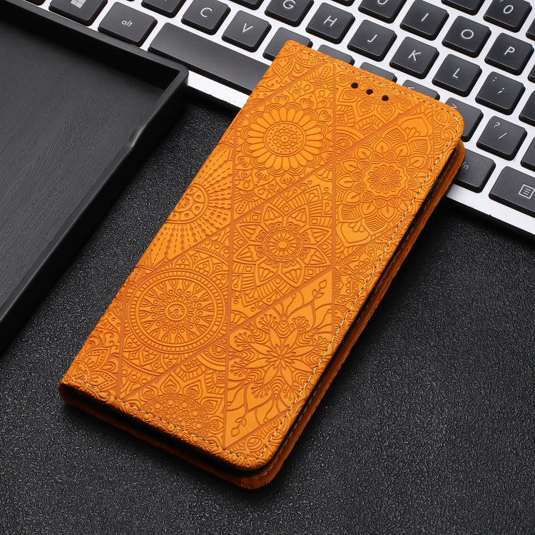 Ethnic Embossed Adsorption Leather Phone Case, For iPhone X / XS, For iPhone XR, For iPhone XS Max, For iPhone SE 2022 / 7 / 8