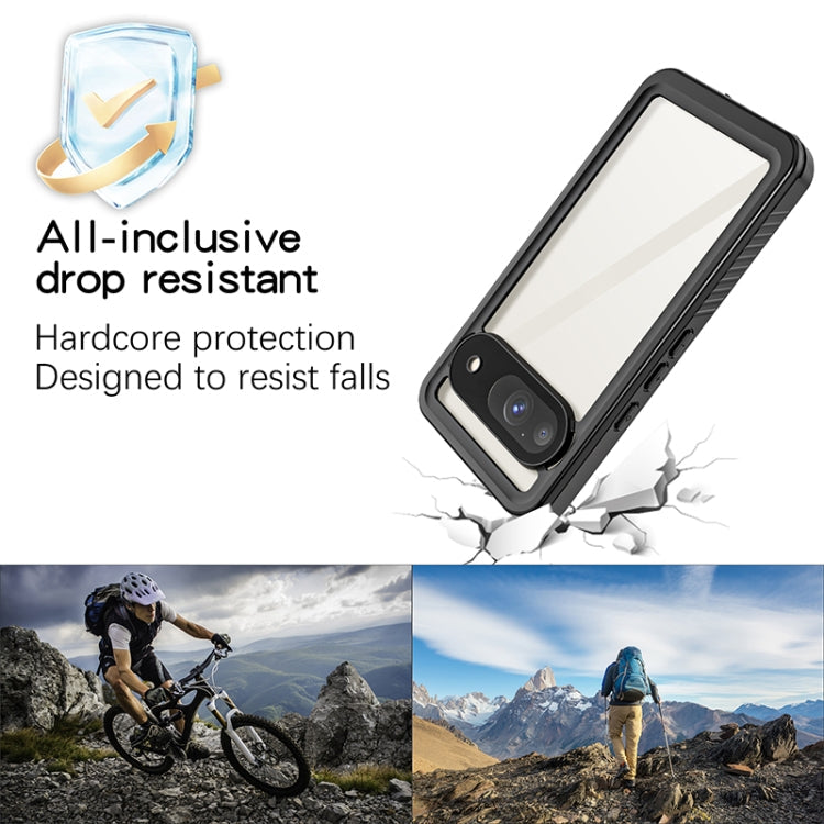 For Google Pixel 9 RedPepper Shockproof IP68 Waterproof PC + TPU Protective Case(Black)