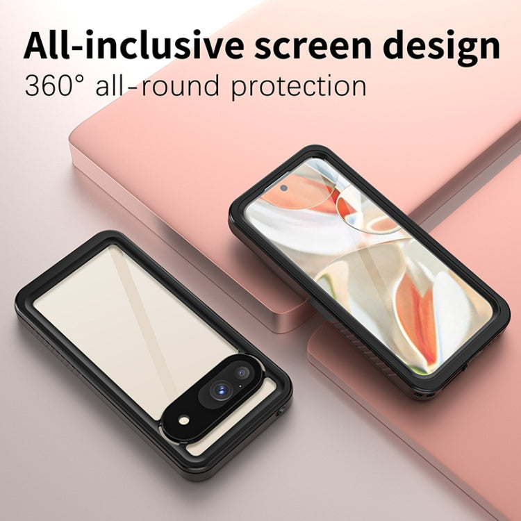 For Google Pixel 9 RedPepper Shockproof IP68 Waterproof PC + TPU Protective Case(Black)