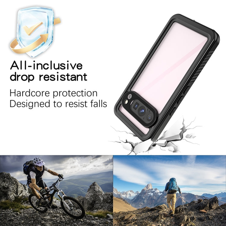 For Google Pixel 9 Pro RedPepper Shockproof IP68 Waterproof PC + TPU Protective Case(Black)