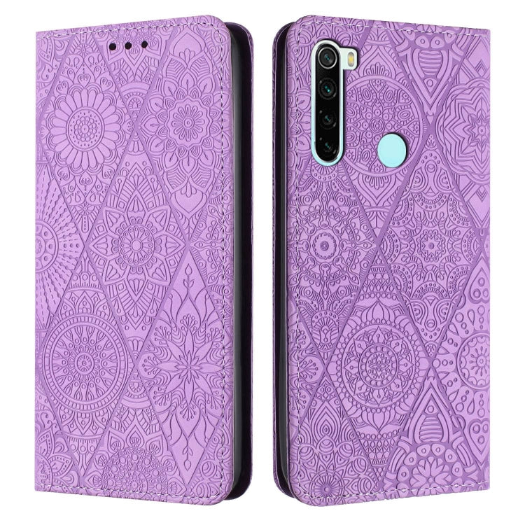 Ethnic Embossed Adsorption Leather Phone Case, For Redmi Note 8T, For Redmi Note 8, For Redmi Note 8 Pro, For Redmi Note 7 / 7 Pro