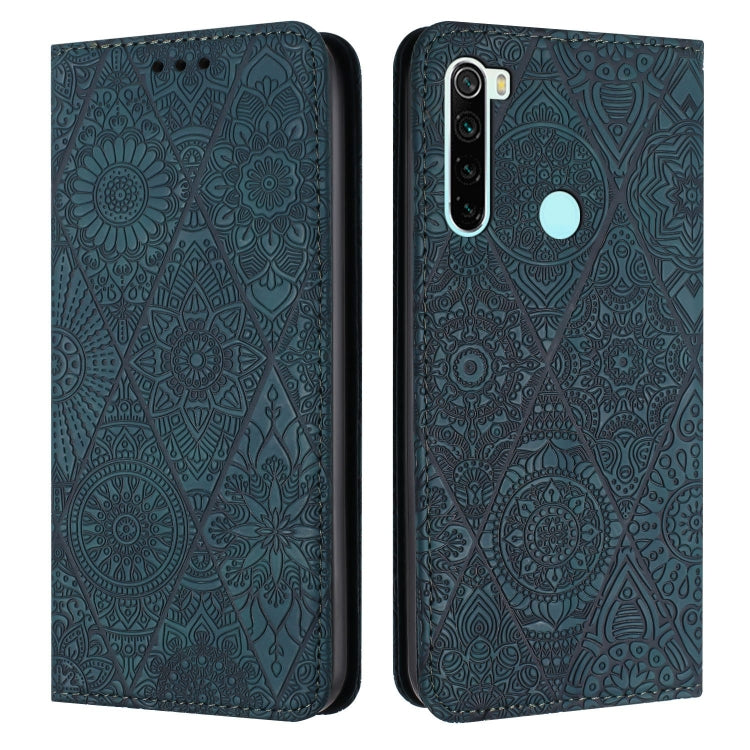 Ethnic Embossed Adsorption Leather Phone Case, For Redmi Note 8, For Redmi Note 8 Pro, For Redmi Note 7 / 7 Pro