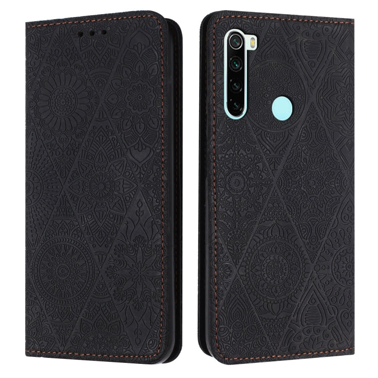 Ethnic Embossed Adsorption Leather Phone Case, For Redmi Note 8, For Redmi Note 8 Pro, For Redmi Note 7 / 7 Pro