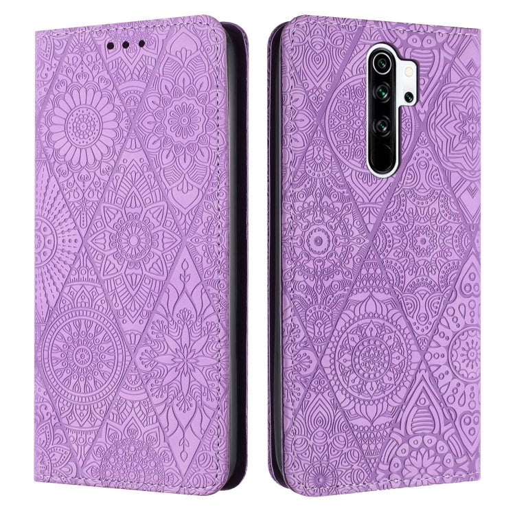 Ethnic Embossed Adsorption Leather Phone Case, For Redmi Note 8, For Redmi Note 8 Pro, For Redmi Note 7 / 7 Pro
