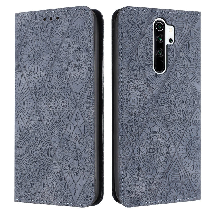 Ethnic Embossed Adsorption Leather Phone Case, For Redmi Note 8, For Redmi Note 8 Pro, For Redmi Note 7 / 7 Pro