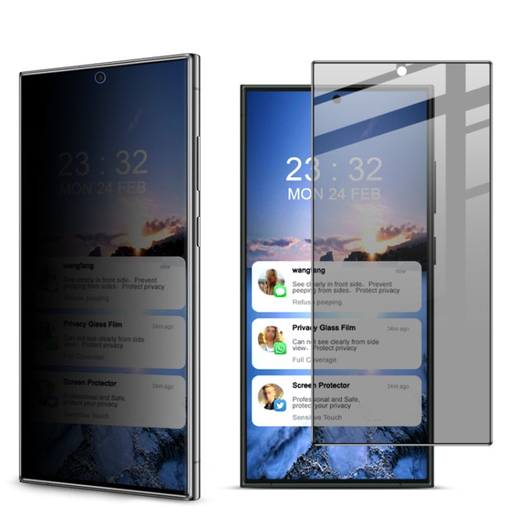 imak HD Full Screen Anti-spy Tempered Glass Protective Film, For Samsung Galaxy A35 5G / A55 5G, For Samsung Galaxy S24 Ultra 5G, For Samsung Galaxy S24+ 5G, For Samsung Galaxy S24 5G, For Samsung Galaxy S23 FE 5G, For Samsung Galaxy A34 5G            ...