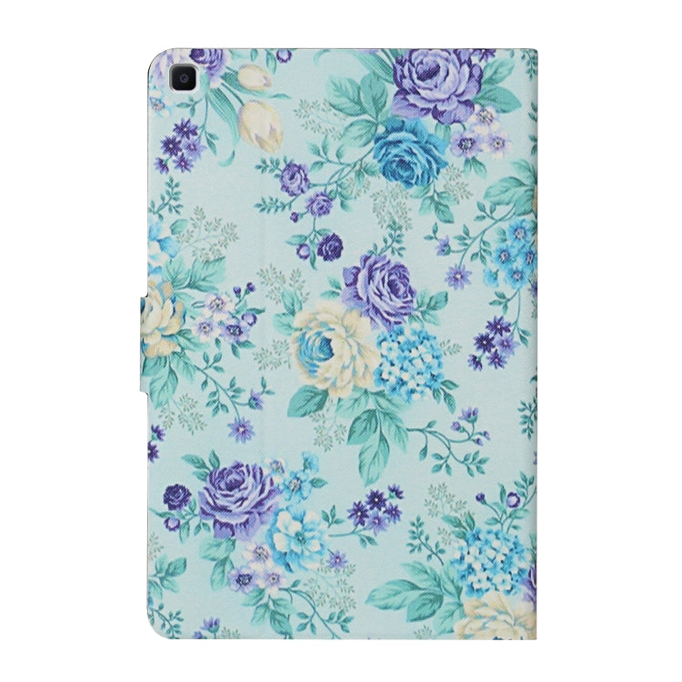Flower Pattern Horizontal Flip Leather Case with Card Slots & Holder, For Samsung Galaxy Tab S6, For Amazon Kindle Fire 7 (2019), For Amazon Kindle Fire HD 8 (2020), For Amazon Kindle Fire HD 10