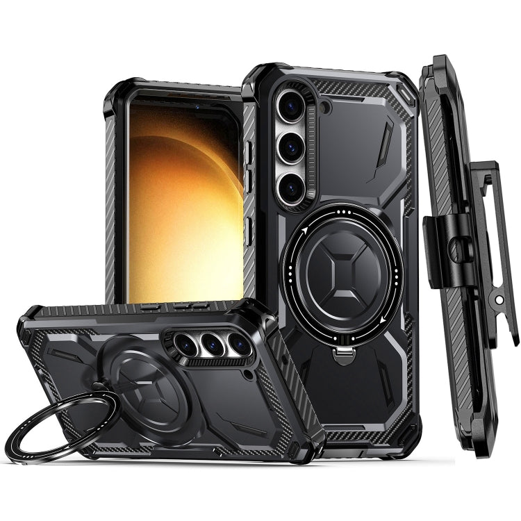 Armor Series Holder Phone Case with Back Clip, For Samsung Galaxy S23 Ultra 5G, For Samsung Galaxy S23 5G, For Samsung Galaxy S22 Ultra 5G, For Samsung Galaxy S22 5G, For Samsung Galaxy S22+ 5G