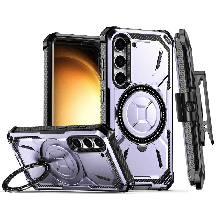Armor Series Holder Phone Case with Back Clip, For Samsung Galaxy S23 Ultra 5G, For Samsung Galaxy S23 5G, For Samsung Galaxy S22 Ultra 5G, For Samsung Galaxy S22 5G, For Samsung Galaxy S22+ 5G