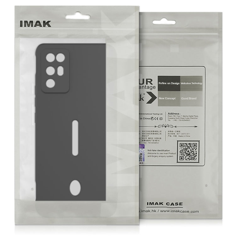 For Meizu 21 5G imak UC-4 Series Straight Edge TPU Phone Case(Black)