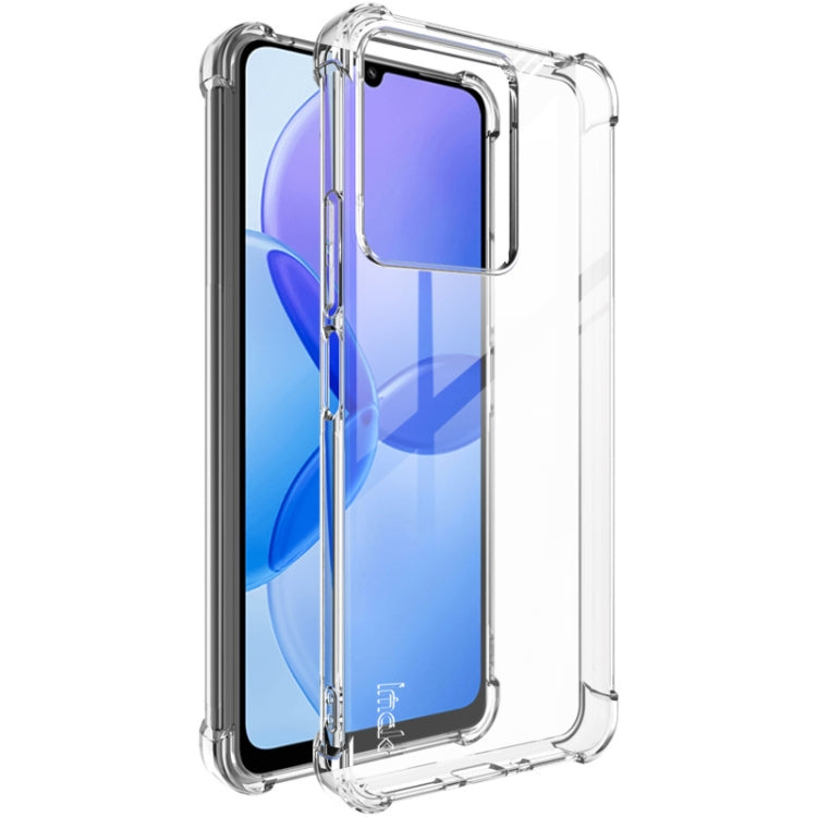 For Xiaomi Redmi 13C 5G/13R 5G imak Shockproof Airbag TPU Phone Case(Transparent)