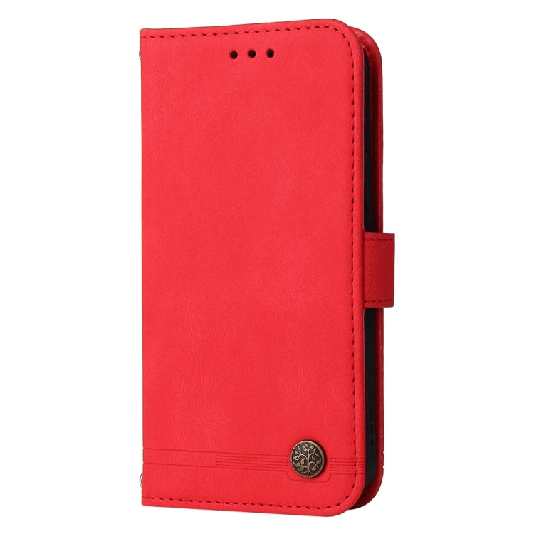 Skin Feel Life Tree Metal Button Leather Phone Case, For Xiaomi Poco F6, For Xiaomi Redmi A3, For Xiaomi Redmi Note13 Pro 4G Global/Poco M6 Pro 4G, For Xiaomi Redmi Note13 4G