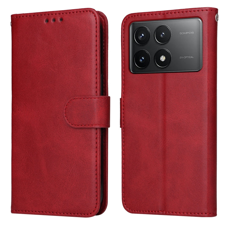 Classic Calf Texture Flip Leather Phone Case, For Xiaomi Redmi K70E, For Xiaomi 14 Ultra, For Xiaomi 14 Pro, For Xiaomi 14