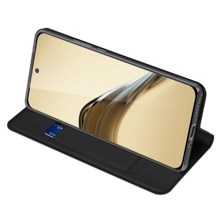 For Realme 13 Pro / 13 Pro+ DUX DUCIS Skin Pro Series Flip Leather Phone Case(Black)
