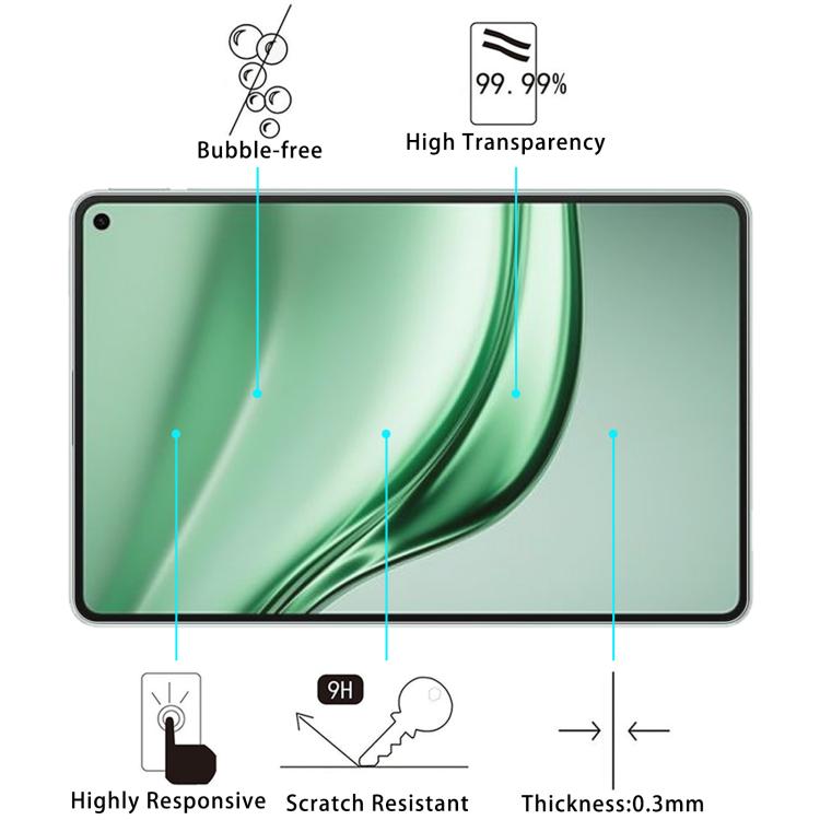 2pcs 9H 0.3mm Explosion-proof Tempered Glass Film, For Huawei MatePad Mini 2025, For Huawei MatePad Air 12 2025 / 2024, For Huawei MatePad 11.5S 2025 / 2024, For Huawei MatePad Pro 12.2 2025 / 2024, For Huawei MatePad 12 X                              ...