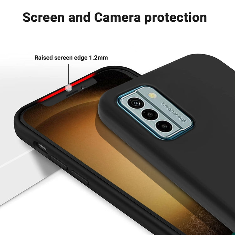 Pure Color Liquid Silicone Shockproof Phone Case, For Nokia G22, For Nokia C12 / C12 Pro / C12 Plus, For Nokia C31