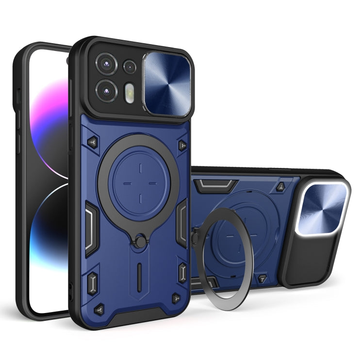 CD Texture Sliding Camshield Magnetic Holder Phone Case, For Motorola Edge 30, For Motorola Edge 30 Pro, For Motorola Moto E20 / E30 / E40, For Motorola Edge 20 Lite, For Motorola Edge 20 Pro