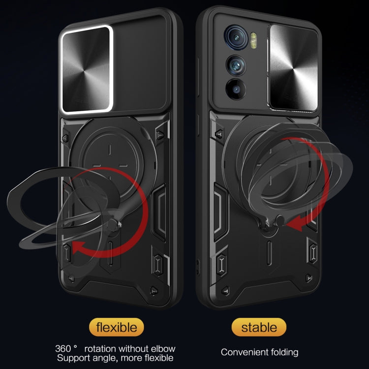 CD Texture Sliding Camshield Magnetic Holder Phone Case, For Motorola Edge 30, For Motorola Edge 30 Pro, For Motorola Moto E20 / E30 / E40, For Motorola Edge 20 Lite, For Motorola Edge 20 Pro