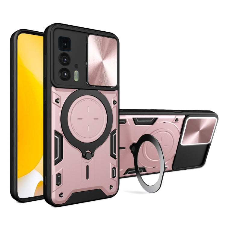 CD Texture Sliding Camshield Magnetic Holder Phone Case, For Motorola Edge 30 Pro, For Motorola Moto E20 / E30 / E40, For Motorola Edge 20 Lite, For Motorola Edge 20 Pro