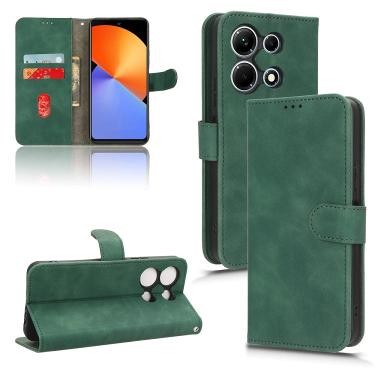 Skin Feel Magnetic Flip Leather Phone Case, For Infinix Note 30, For Infinix Note 30 4G, For Infinix Note 30 VIP