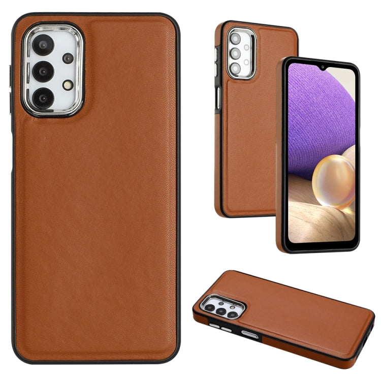 Leather Texture Full Coverage Phone Case, For Samsung Galaxy A32 5G