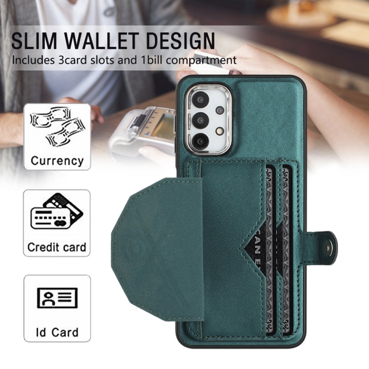 Shockproof Leather Phone Case with Card Holder, For Samsung Galaxy A23 4G / F23 5G / M23 5G, For Samsung Galaxy A53 5G, For Samsung Galaxy A73 5G, For Samsung Galaxy A33 5G