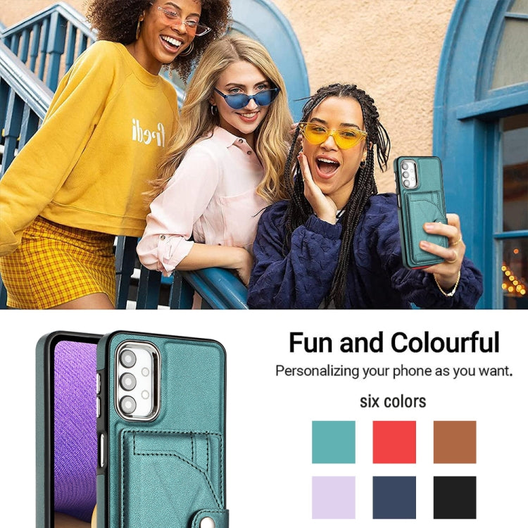 Shockproof Leather Phone Case with Card Holder, For Samsung Galaxy A23 4G / F23 5G / M23 5G, For Samsung Galaxy A53 5G, For Samsung Galaxy A73 5G, For Samsung Galaxy A33 5G