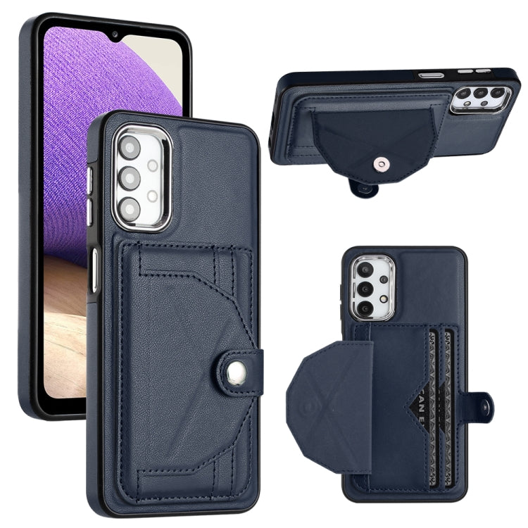 Shockproof Leather Phone Case with Card Holder, For Samsung Galaxy A23 4G / F23 5G / M23 5G, For Samsung Galaxy A53 5G, For Samsung Galaxy A73 5G, For Samsung Galaxy A33 5G