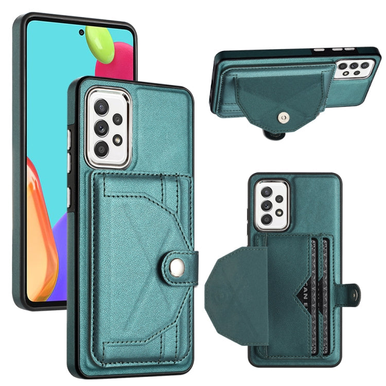 Shockproof Leather Phone Case with Card Holder, For Samsung Galaxy A23 4G / F23 5G / M23 5G, For Samsung Galaxy A53 5G, For Samsung Galaxy A73 5G, For Samsung Galaxy A33 5G