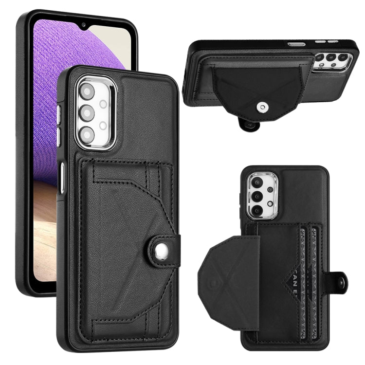 Shockproof Leather Phone Case with Card Holder, For Samsung Galaxy A13 4G, For Samsung Galaxy S22 Ultra 5G, For Samsung Galaxy S22+ 5G, For Samsung Galaxy S22 5G