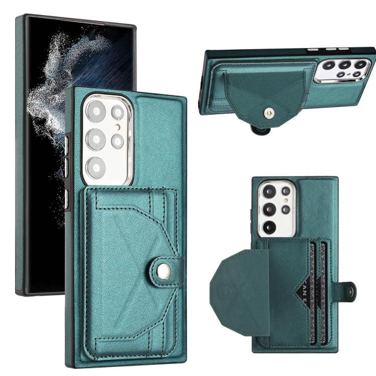 Shockproof Leather Phone Case with Card Holder, For Samsung Galaxy A13 4G, For Samsung Galaxy S22 Ultra 5G, For Samsung Galaxy S22+ 5G, For Samsung Galaxy S22 5G