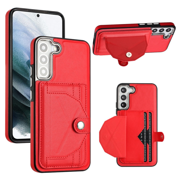 Shockproof Leather Phone Case with Card Holder, For Samsung Galaxy A22 5G, For Samsung Galaxy S21 FE 5G, For Samsung Galaxy A32 4G, For Samsung Galaxy A72 4G / A72 5G